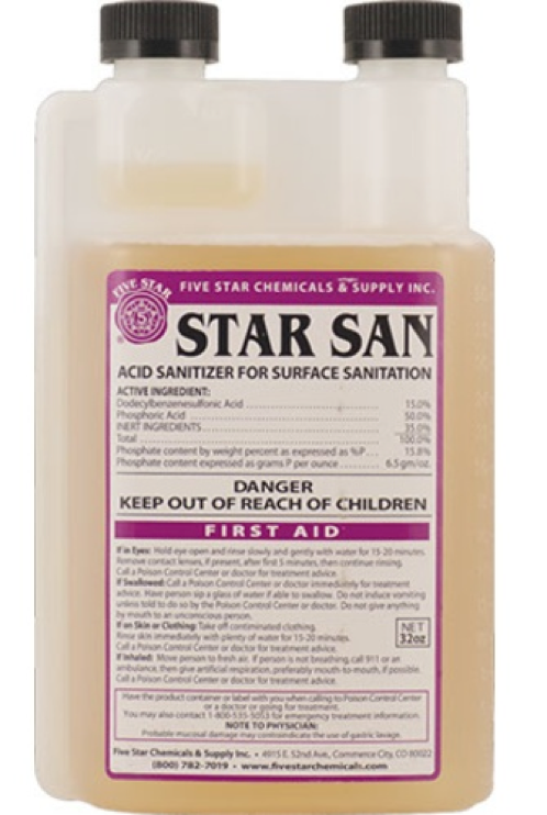 Sanitizante Star San 32 oz